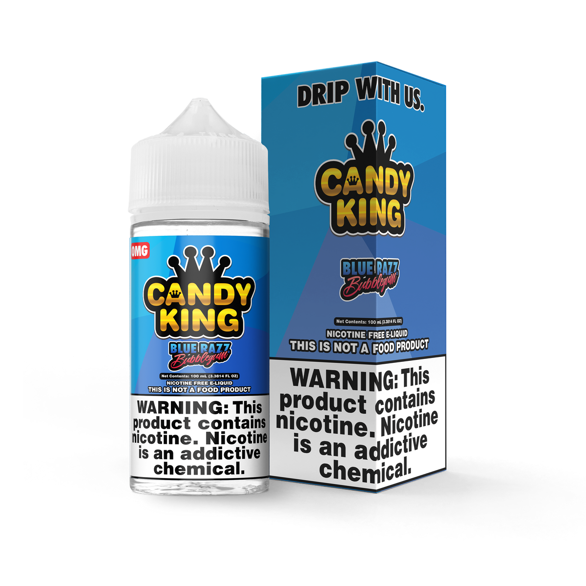 Blue Razz Bubble Gum 100ml
